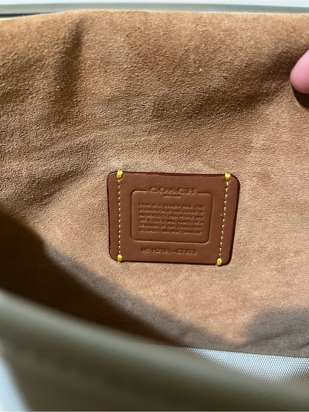 RARE Coach Soft Floral Tabby In Ivory! - Picture 11 of 13